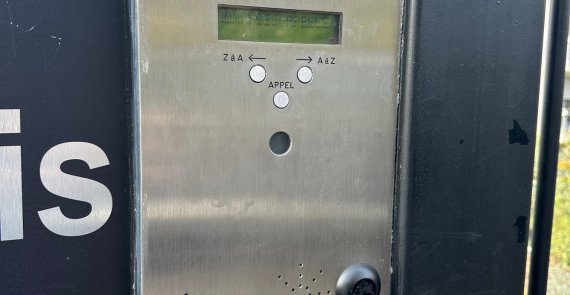 Interphone Urmet avant LE RAINCY